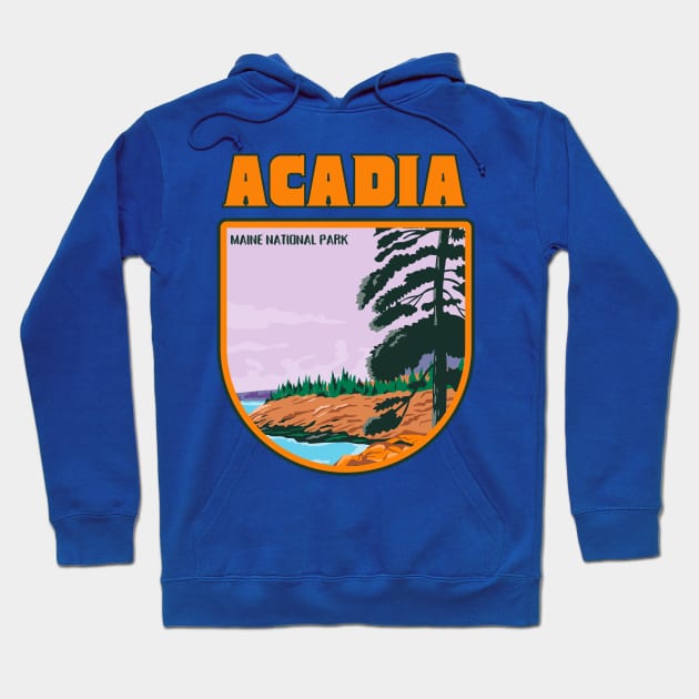 Acadia National Park Maine Hoodie by soulfulprintss8